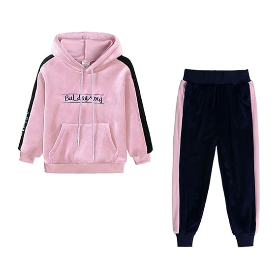 little girl velour tracksuit