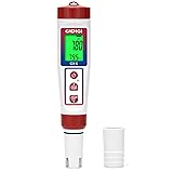 GIDIGI Digital pH Salinity Tester, 6 in 1 Salt pH