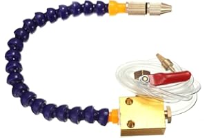 ChgImposs Mist Coolant Mist Lubrication System Unit, Metal Cutting Engraving Cooling Sprayer Machine with Air Pipe for CNC Lathe Milling Drill Machine