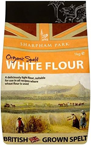 Sharpham Park Organic Spelt White Flour (1Kg) - Pack of 6