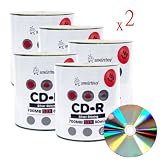 Smartbuy 1000-disc 700mb/80min 52x CD-R Shiny Silver Top Blank
Recordable Media Disc
