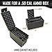 MY CASE BUILDER Foam Insert | Handgun, Ammunition Mag Storage for .50 Caliber Ammo Cans | Pre-Cut Military Grade Polyethylene Foam Liner (Ammo Can Not Included)