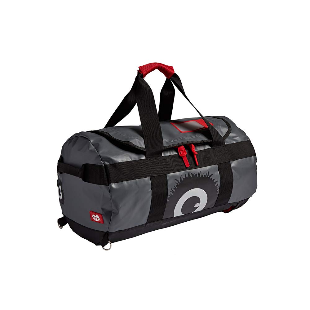Tinc Kronk Character Explorer Bag for Kids | Water Resistant Sports Bag - Weekend Travel - Holdall Duffle Bag - Carry Handles & Hidden Backpack Straps |- Size 35L 50cm x 35cm x 20cm - Black