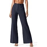 NIMIN Womens Dress Pants High Waisted Business Casual Flare Pants Work Trousers 2026 Fashion Outfits with Pockets