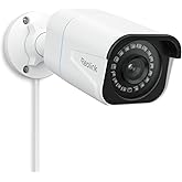 Reolink 4K PoE Outdoor IP Camera, Smart Person/Vehicle/Pet Detection, Remote Access, IR Night Vision, 512GB microSD Storage f