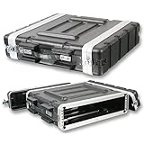 Stackable 17" Depth, 19" ABS Rack Flight Case