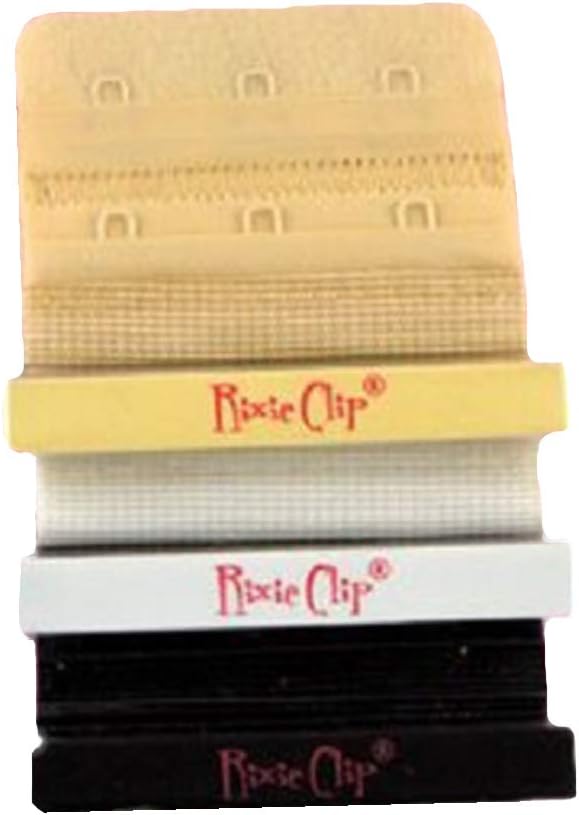 Rixie Clip Bra Band Tightener (Multicolored 3 Pack)