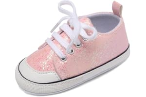 KHOCADW Baby Shoes,Infant Boys Girls Non-Slip Soft Sole Lightweight Sneakers,Unisex First Walking Shoes for 0-18 Months Toddler