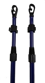 Easy Shopping 2.6m Telescopic Clothes Line Prop Heavy Duty Steel view 2