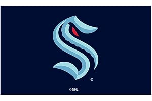 Team Sports America NHL Seattle Kraken Sports Doormat | Indoor Outdoor Entrance | 28 x 16 Inches | Non-Slip Front Door Mats | Official Licensed | Sports Fans Entryway Welcome Rug