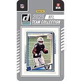 Las Vegas 2025 Raiders Donruss Football Limited Edition 12 Card Complete Factory Sealed Team Set with ASHTON JEANTY RC, Brock Bowers, Maxx Crosby, Geno Smith & many More!