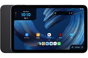 Amazon Alexa Tablet 8 (all-new), 8GB RAM, 128GB, 8.7″ compact tablet with vivid display, All-day battery, with Google Play, D