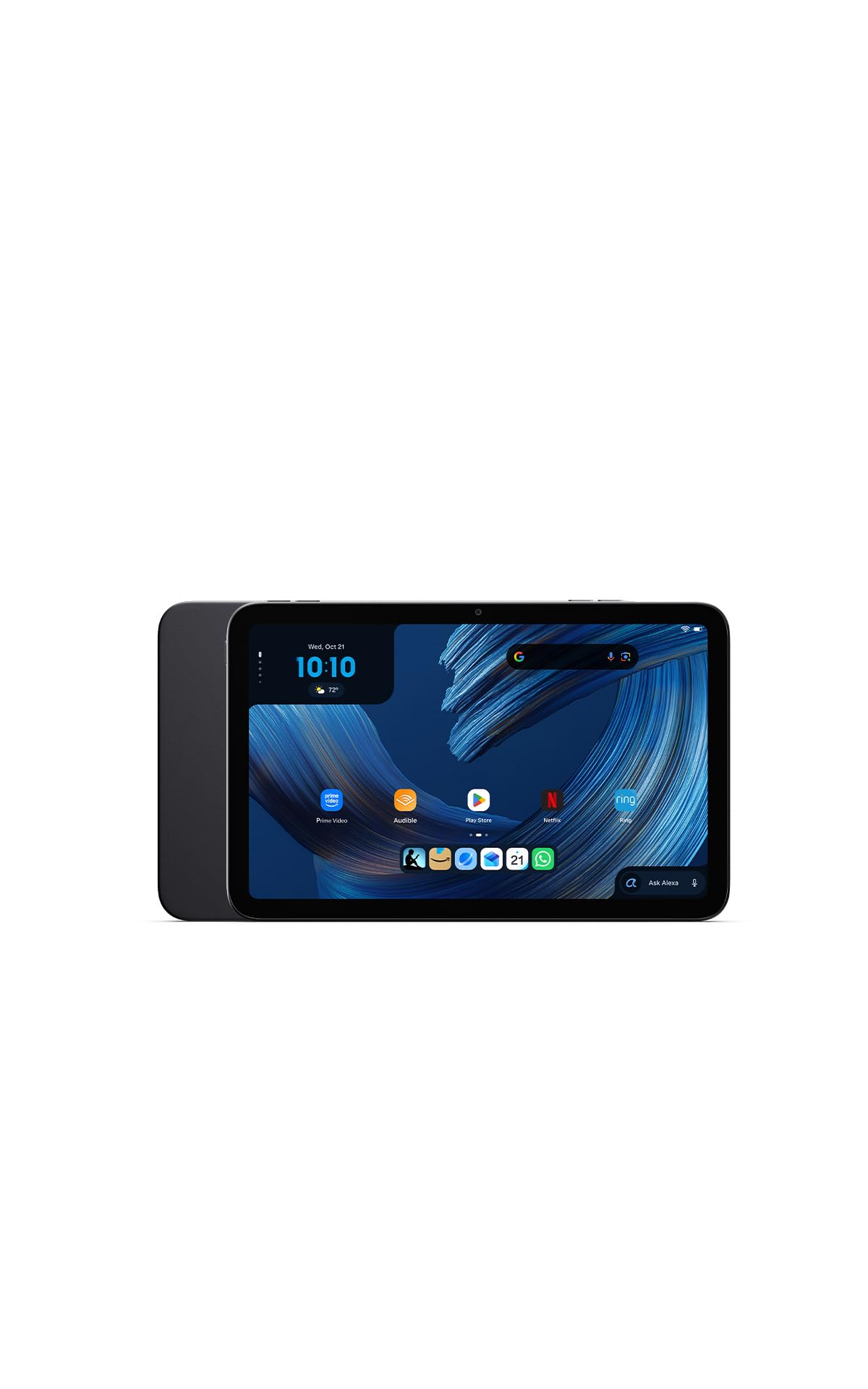 Amazon Alexa Tablet 8 (All-new), 4GB RAM, 64GB, 8.7″ compact tablet with vivid display, All-day battery, With Google Play, De