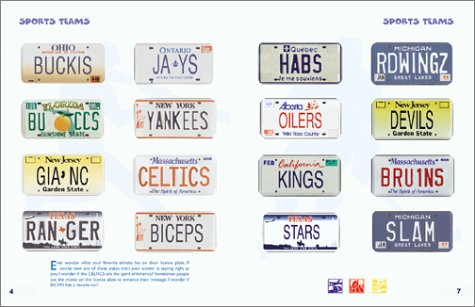 The Way Cool License Plate Book