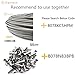 Senmit 20-Pack Cable Railing Kits, 1/8 Heavy Duty Stainless Steel Cable Railing Hardware, for Wood Posts, DIY Balustrade, with Jaw Turnbuckles Installation Guide