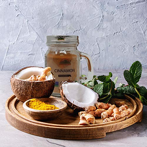 Himalayan Chef Himalayan Cinnamon Powder (2.2 oz), Cinnamon Ground, Cinnamon Glass Jar, Kosher Certified & Non-GMO
