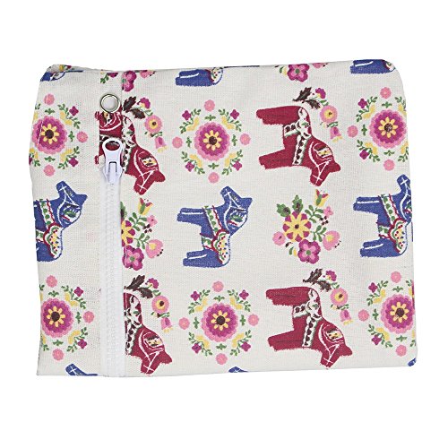 Knitting Tote Bag Yarn Storage Organizer for Small Projects (Cute Pony)