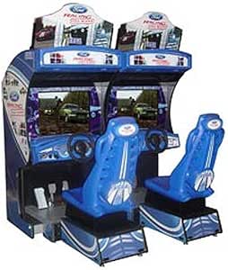 Sega Ford Racing Arcade Game - Twin Unit