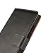 Blackberry Z30 Case [iCoverCase] Premium Leather Hard Wallet Case [Card Slot] Folded Magnetic Clip Protective Pouch [Book Fold] Kickstand Cover for Blackberry Z30 (Black)