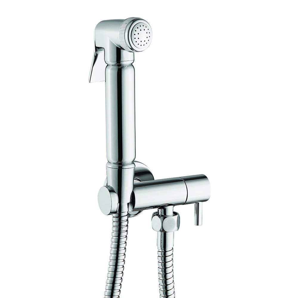 JAXI JAXIM Jaxikit Mini Bidet Set, Silver