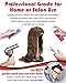 Teasing Comb With Metal Lifts - 6” Plastic Teaser Rake and Stainless Steel Lifting Prongs – Heat and Chemical Resistant – Wig and Hair Styling Tools by Adolfo Design
