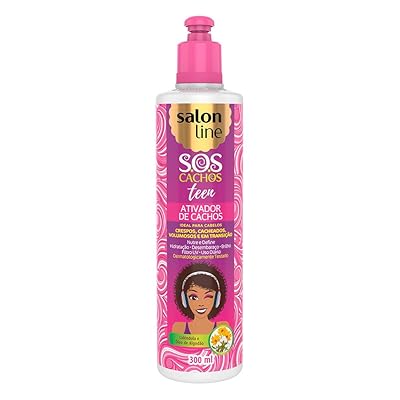 Buy Linha Tratamento Sos Cachos Salon Line Ativador De Cachos Teen 300 Ml Salon Line Treatment Sos Curls Collection Teen Curl Activator 10 14 Fl Oz Online In Bahrain B019fpi6la
