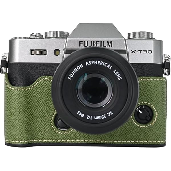 Amazon.com: X-T30 Case, BMAOLLONGB Handmade PU Carbon Fibre