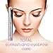 Eyelash and Eyebrow Growth Serum Enhancer - Fuller, Longer, Sronger and Darker Eyelashes - Easy to Use and Clinically Proven (0.34 oz)