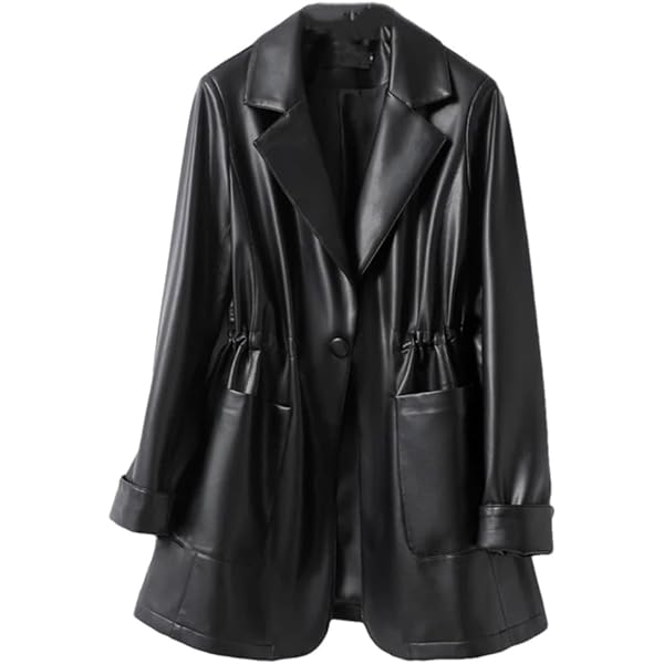 ジャケット・アウター yoke Leather Double Breasted Coat BLACK yoke/ヨーク/ LEATHER DOUBLE BREASTED COAT - INSECTE WEB STORE