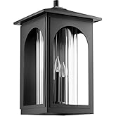 Quorum 703-11-69 Transitional Four Light Wall Mount from Harbor Collection in Black Finish,