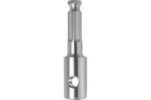 Cutetool 327687-6 Earth Auger Bit Adapter D, 7/16" Hex Shank, Compatible with Makita DDG460 Cordless Earth Auger and Industrial Earth Drill Bit Adapter