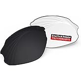 iLikeo PRO+ Polycarbonate Non-Polarized Replacement Lenses for Smith Parallel D-Max Sunglasses - Transparent Photochromic