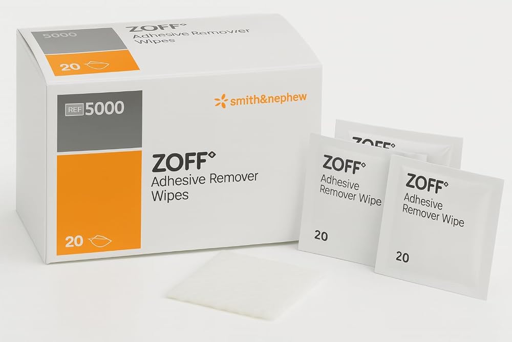 Smith & Nephew Zoff Adhesive Remover Wipes 20 Pack