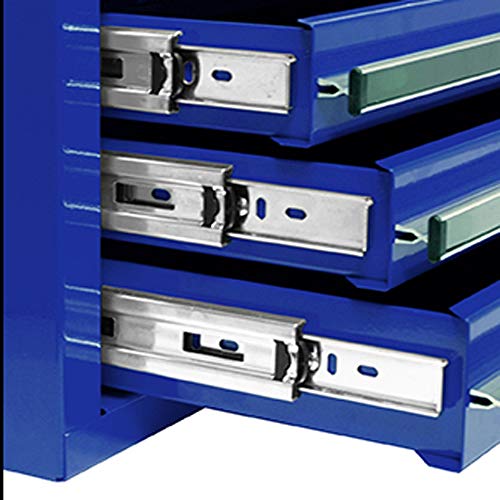 Homak PRO II Series 36" 7-Drawer Roller Cabinet, Blue, BL04036072