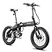 Eahora X6 20-inch 48V 13Ah Folding Electric Bicycle 350W Electric Snow Bike Removable Lithium-ion Battery City Commuter Ebike for Adults E-PAS Recharge System 10 Speedthumb 1