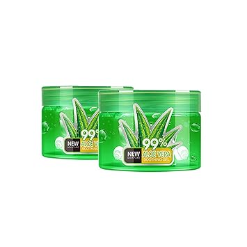 homemade hand cream with aloe vera