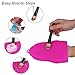 KEDSUM Silicone Makeup Brush Cleaning Mat, Brush Cleaner with Handy Hook, Makeup Washing Brush Scrubber, Silica Brush Washing Tools