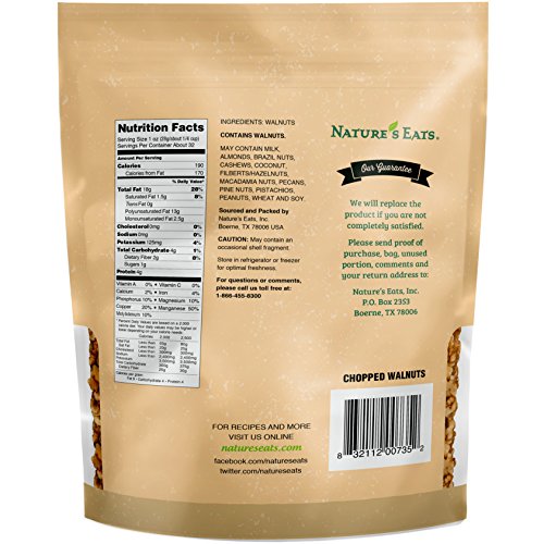 Nature's Eats Chopped Walnuts, 32 Ounce