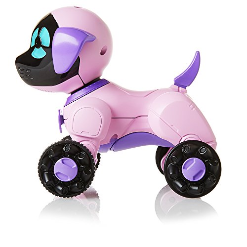 image for WowWee Chippies Robot Toy Dog - Chippette (Pink), Chippette - Pink