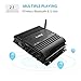 Mini Stereo USB Bluetooth Power Amplifier Tsumbay 2.1 Channel Hi-Fi Audio Amplifier for Home Car Motorcycle Boat Tablet PC Laptops, 2 x 45W & 68W, USB/Bluetooth/TF Card Supported