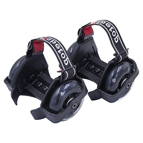 etop Kids Lighted Heel Skate Rollers Adjustable Two Wheels Skate