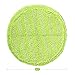 Gladwell, Cordless Rechargeable Electric Mop Replacement Pads, Pack of 2 Cleaner, Light Green and 2 Scrubber Dark Green, Pack of 2