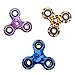 Sungpunet Tri-spinner New Style Cool Finger Spinner Toy Stress Reducer Hand Spinner Toy Anti-anxiety with Ceramic Bearing for ADD ADHD Autism Adult Children