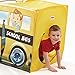 Playhut® School Bus EZ Vehicle Pop-Up Play Tent – Easy Pop-Up and Fold Down with Multiple Doors and Windows, Durable Materials