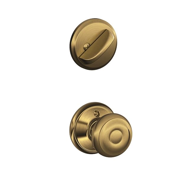 SCHLAGE F59 GEO 609 GEORGIAN INTERIOR KNOB WITH...