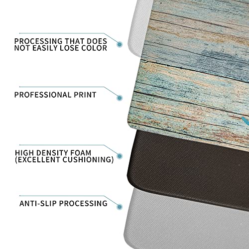 EVERGRACE Farmhouse Sweet Home Theme Kitchen Mats 17 x 47 inch, Anti