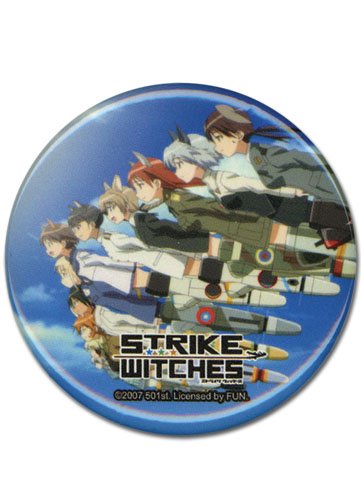 Great Eastern Entertainment Strike Witches Crew Button