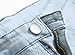 Qazel Vorrlon Men's Slim Fit Light Blue Stretch Destroyed Ripped Skinny Denim Jeans,Light Blue,30