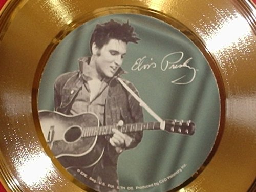 2 Elvis+Presley+Framed+Gold+Record