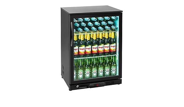 Royal Catering RCGK-138C Nevera Expositora Frigorifico Minibar ...